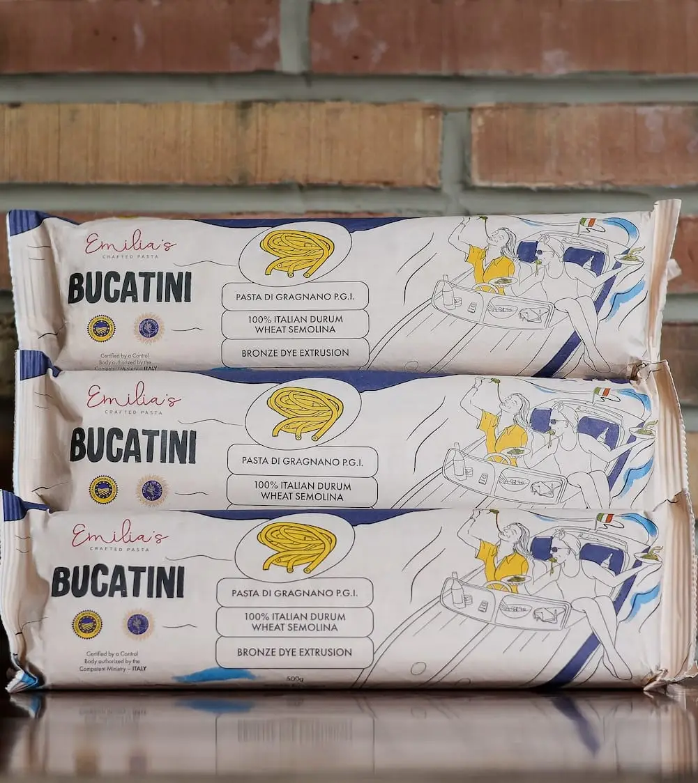 3 pack Bucatini P.G.I. pasta gragnano image